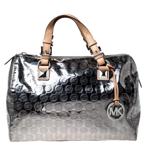 michael kors bags silver|Michael Kors handbags silver.